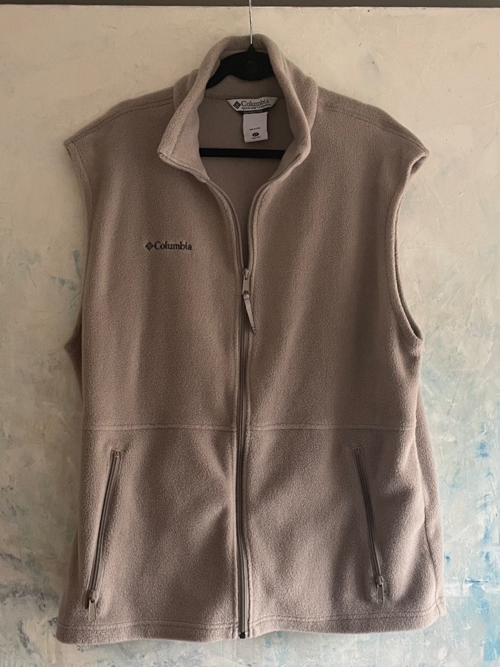 Columbia Men's Cathedral Peak Fleece Full-Zip Tan Beige Large Tall LT